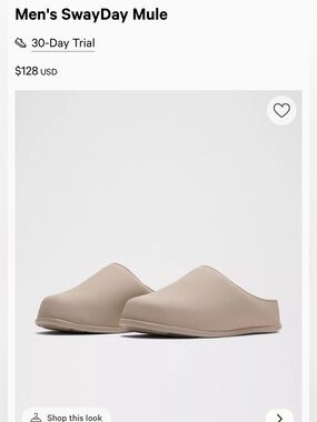 Lululemon Men’s SwayDay Mule